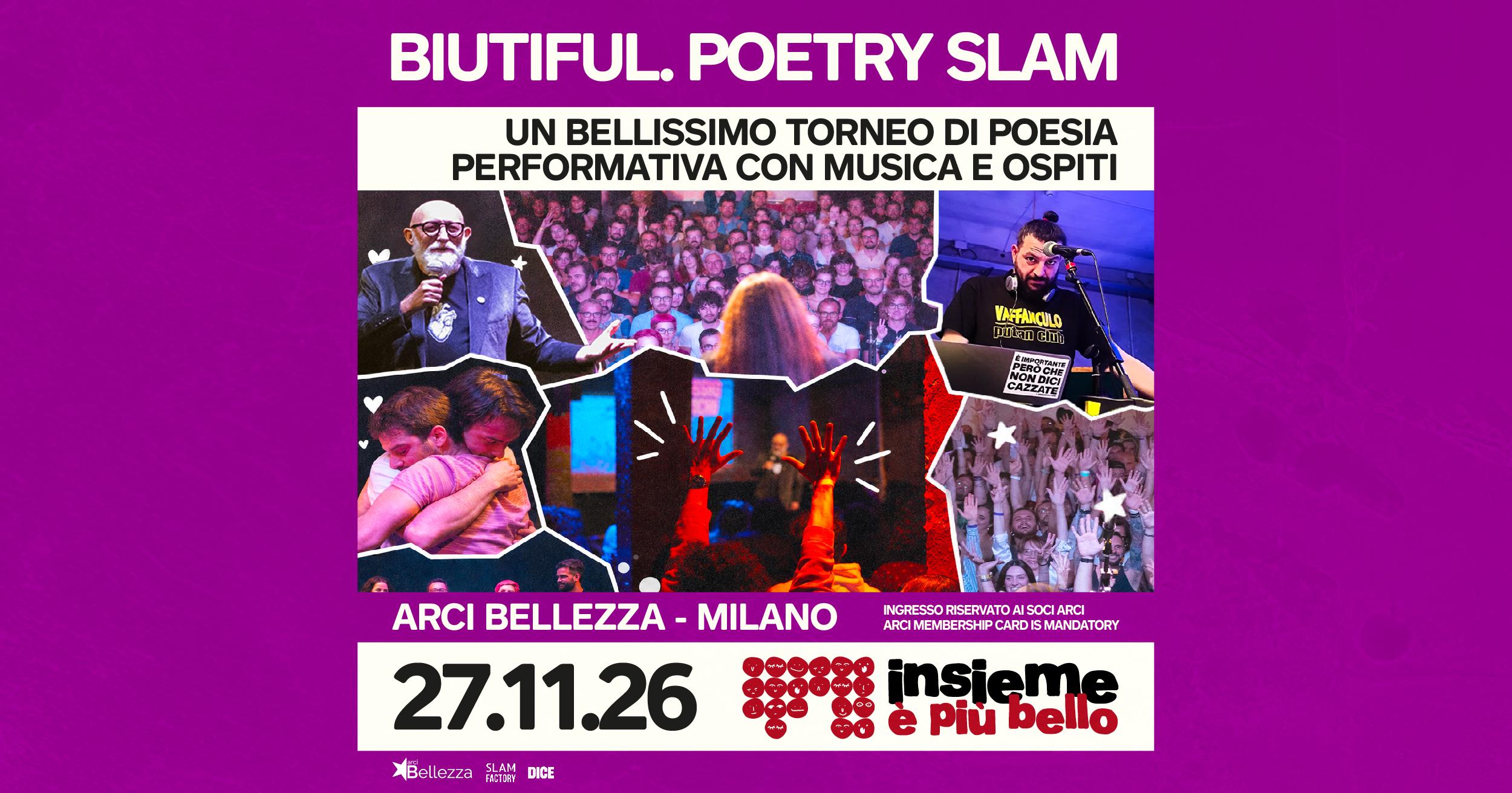 BIUTIFUL. UN BELLISSIMO TORNEO DI POETRY SLAM